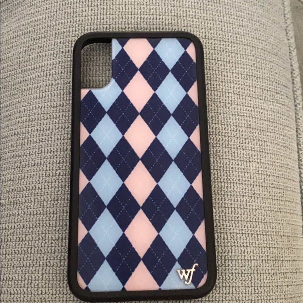 Wildflower Blair Plaid IPhone XS case
